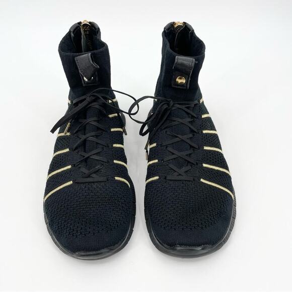Nike Free FK Mercurial‎ Olivier Rousteing Balmain Size 8 Black Gold - Picture 2 of 12